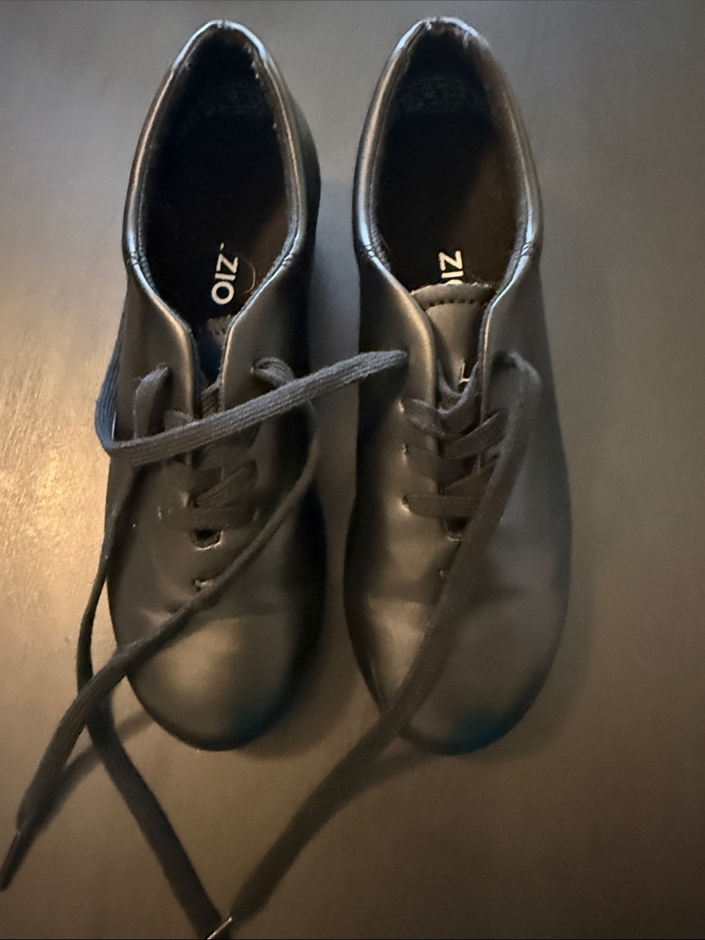 Capezio Fluid Tap Shoes Black with Teletone Taps size 5.5M EUC Barely worn!